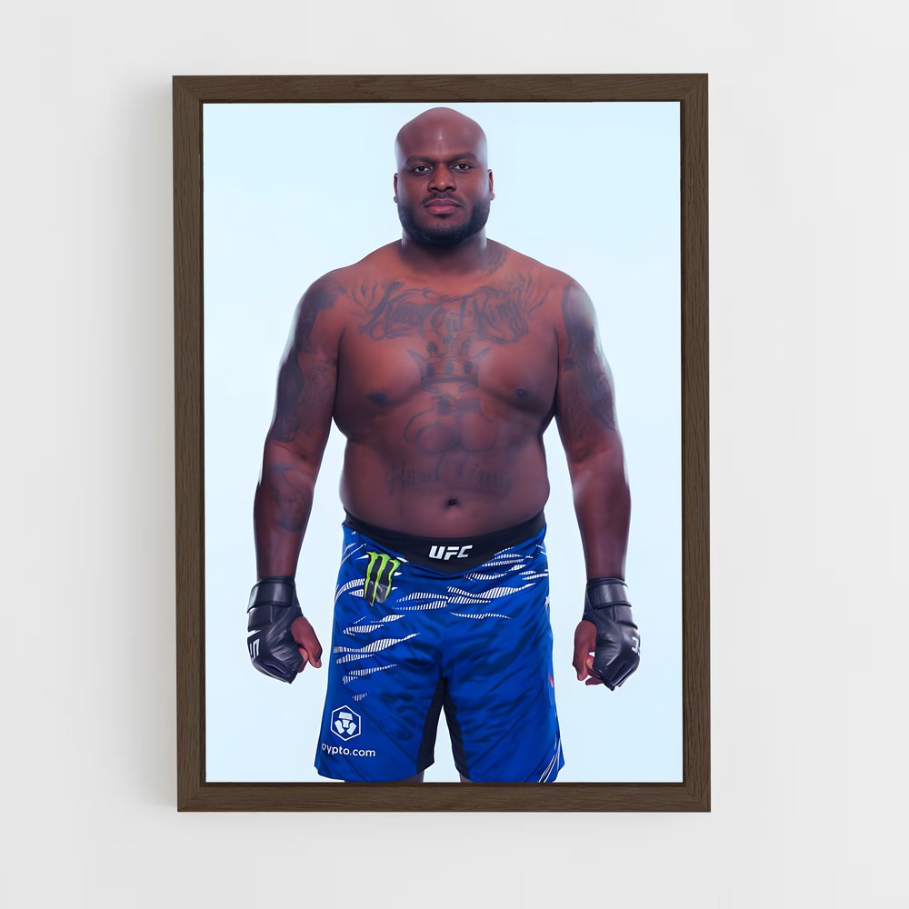 Poster Derrick de lewis – affiche MMA (vue 5)
